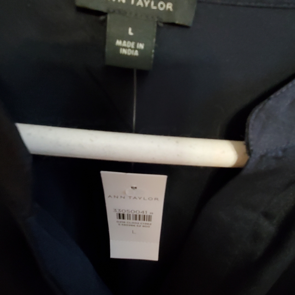 Brand New Silky Navy Ann Taylor Dress